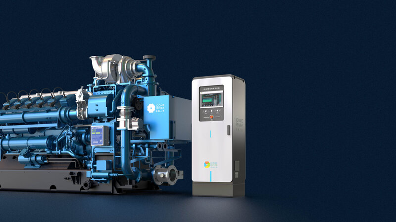 Низкооборотистый газовый двигатель ComeRiver